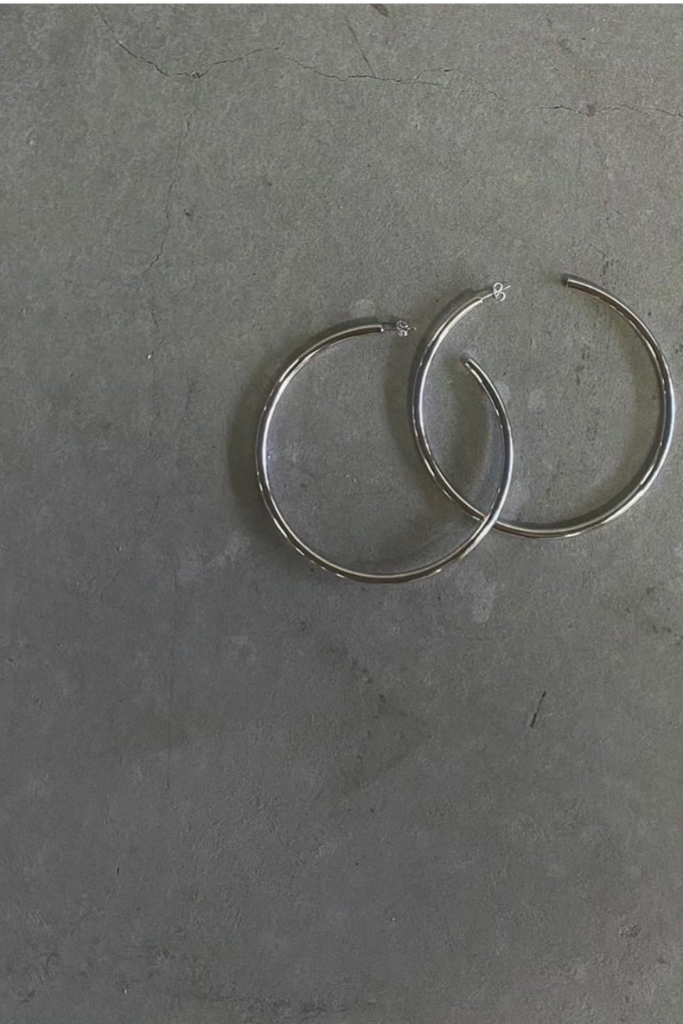 CISCO HOOP MEDIUM [SILVER]