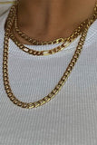 STACKED CHAIN [GOLD]