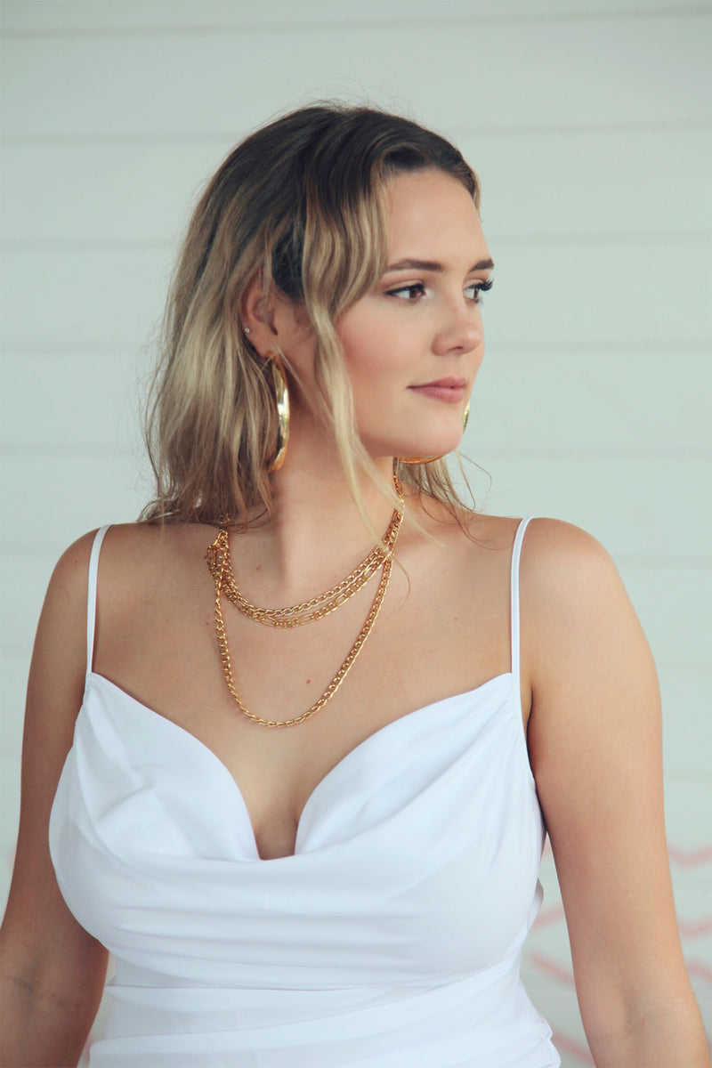 STACKED CHAIN [GOLD]